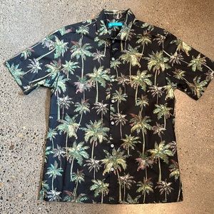 TORI RICHARD PAINTED PALMS SHIRT